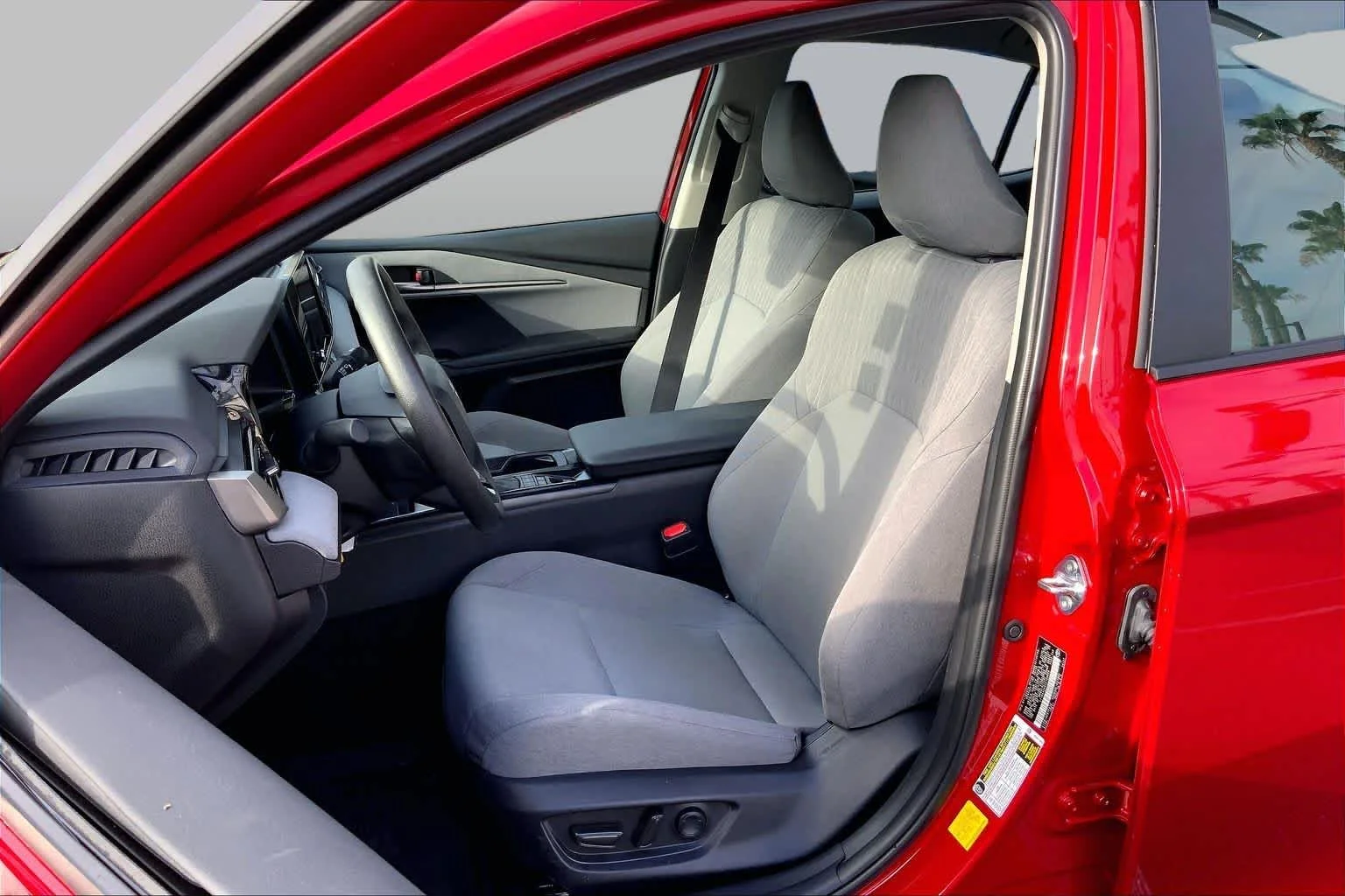 Certified Used 2025 Supersonic Red Toyota LE image 7