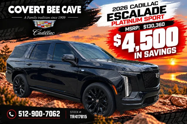 2026 Cadillac Escalade Platinum Sport