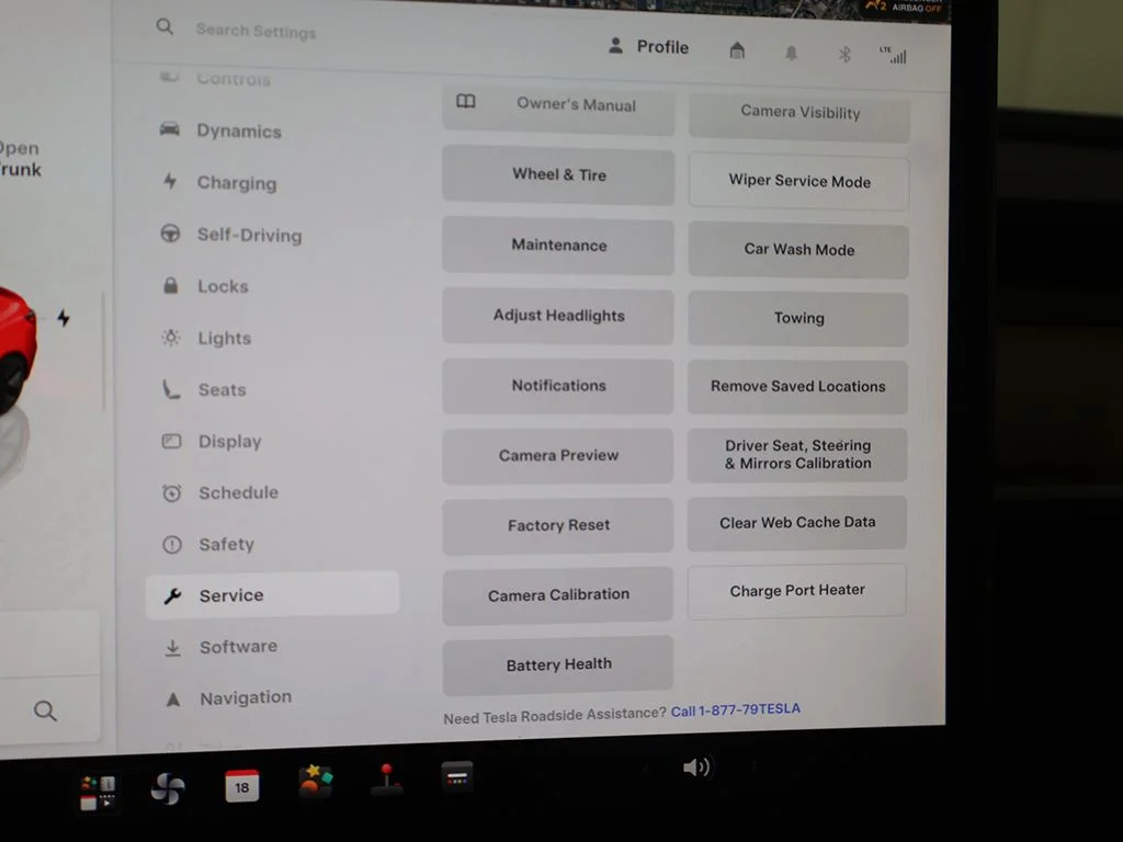 Used 2023 Red Tesla Base image 66
