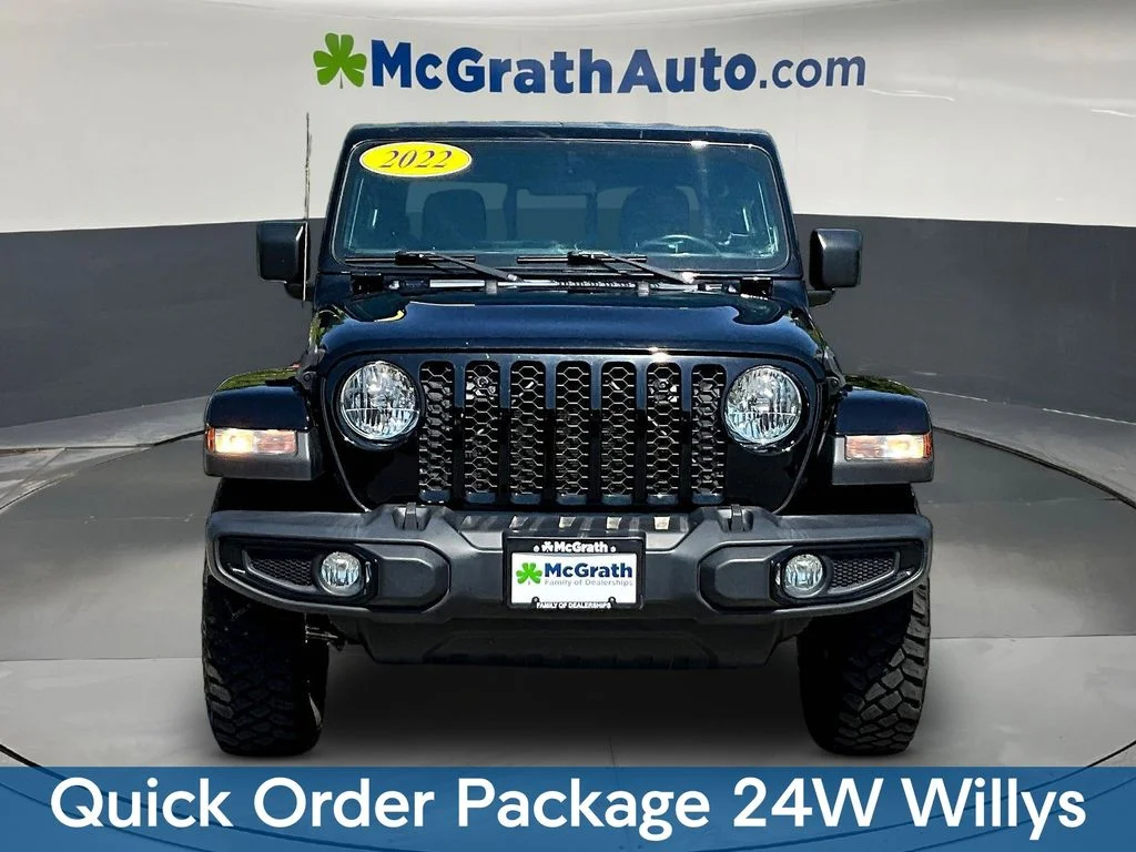 Certified Used 2022 Black Jeep Willys image 2