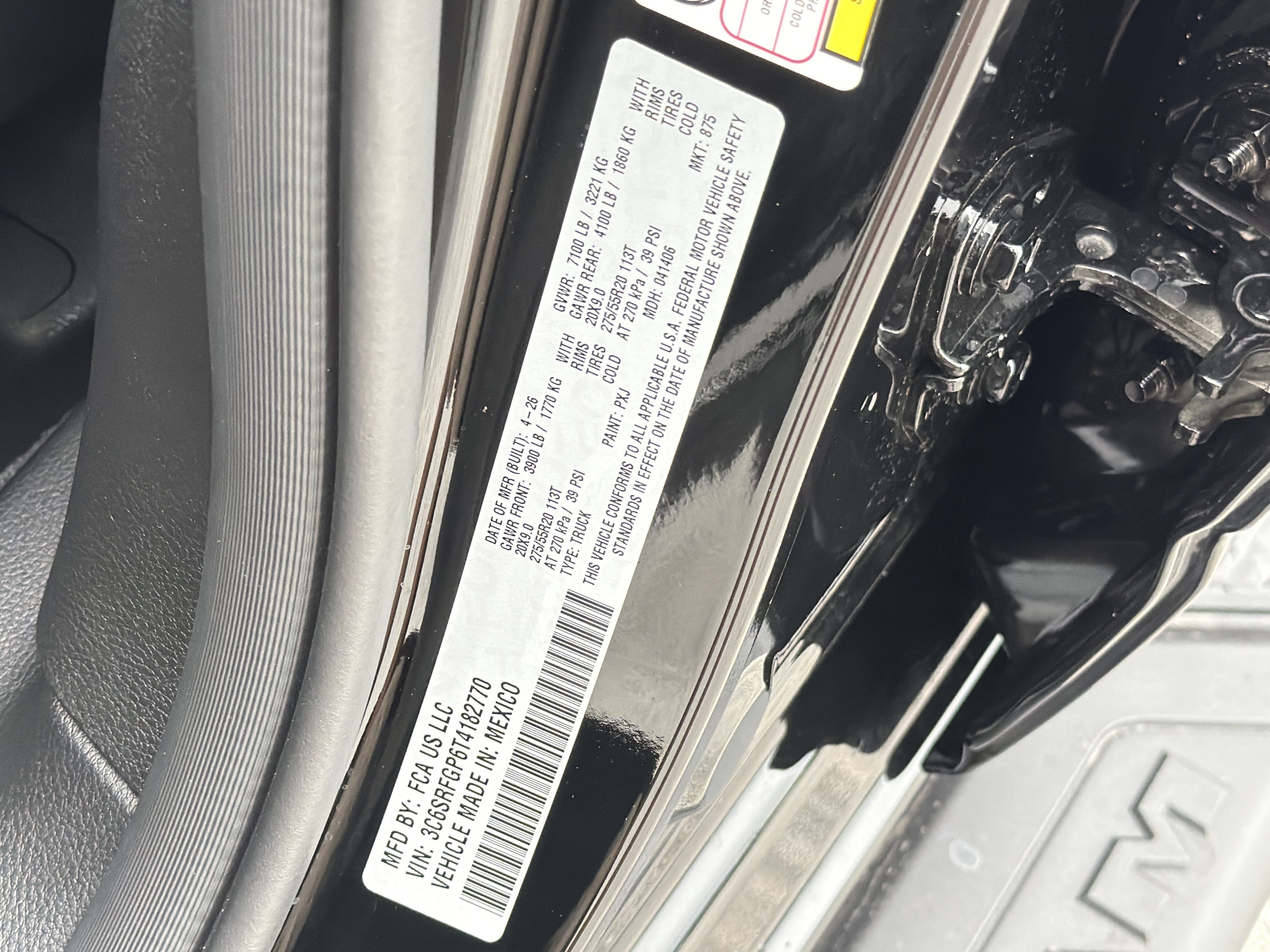 New 2026 Diamond Black Crystal Pearl-Coat Exterior Paint RAM Express image 32