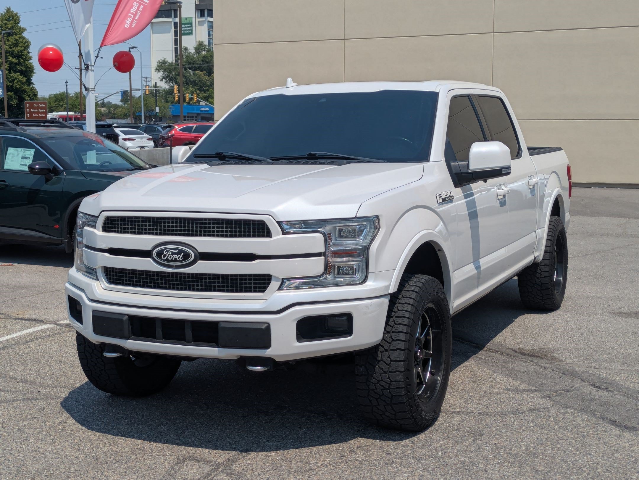 Used 2019 White Platinum Clearcoat Metallic Ford Platinum image 8