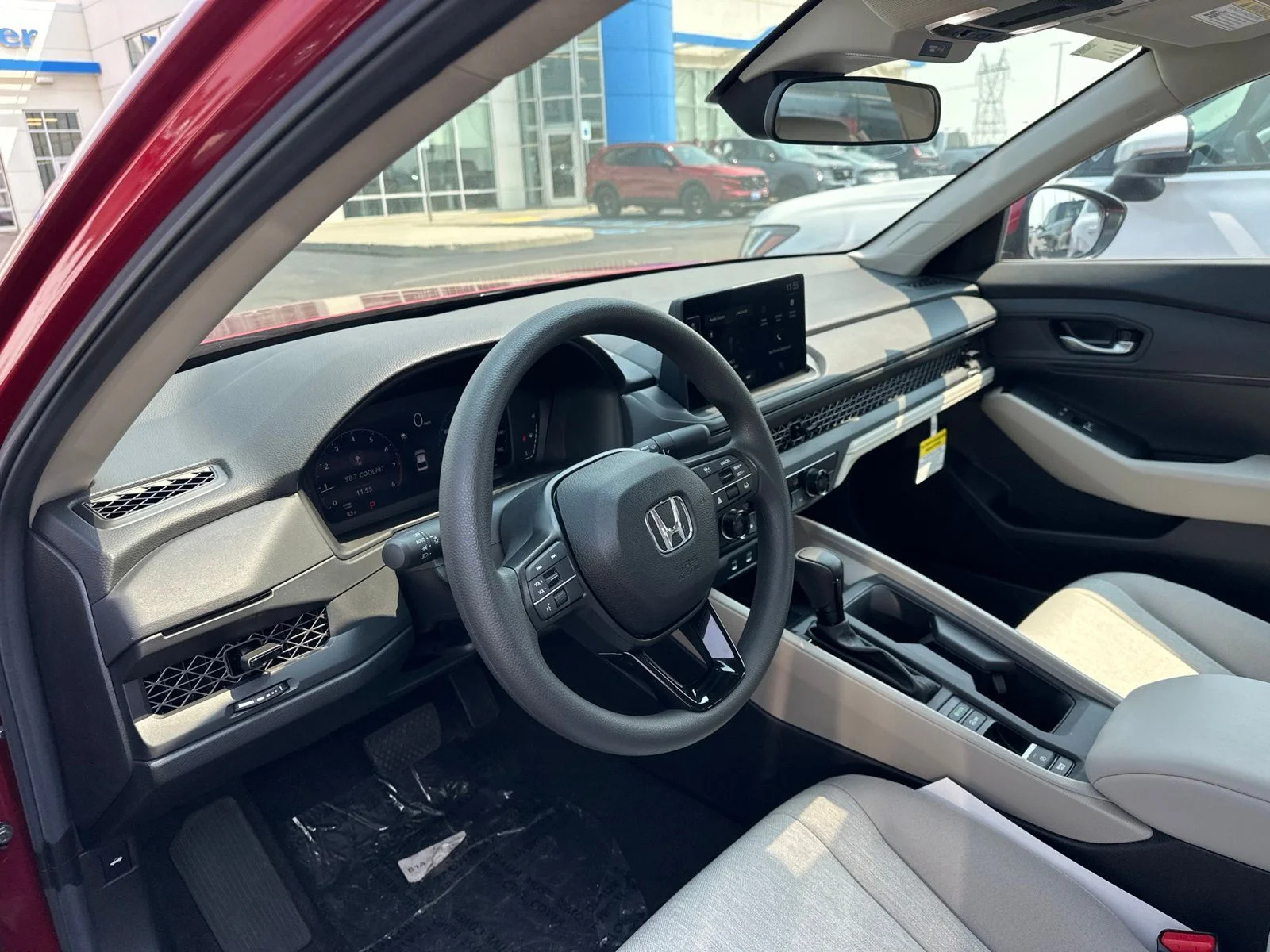 New 2026 Radiant Red Metallic Honda LX image 11