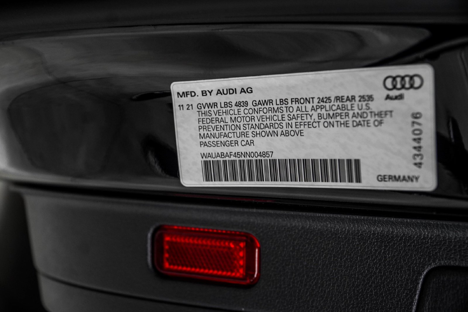 Used 2022 Black Audi 40 Premium image 46