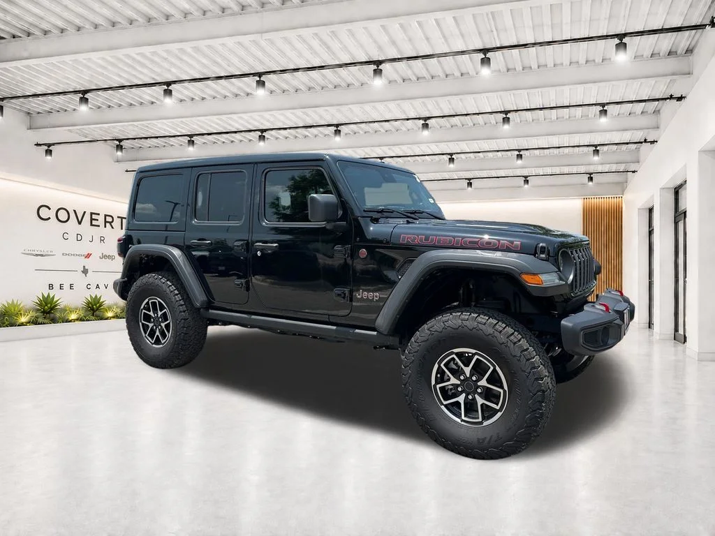 New 2025 Black Clear-Coat Exterior Paint Jeep Rubicon image 15