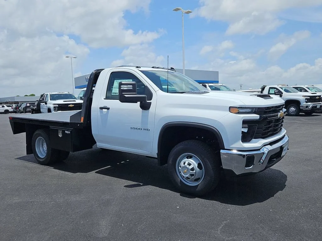 New 2025 Summit White Chevrolet Work Truck image 9