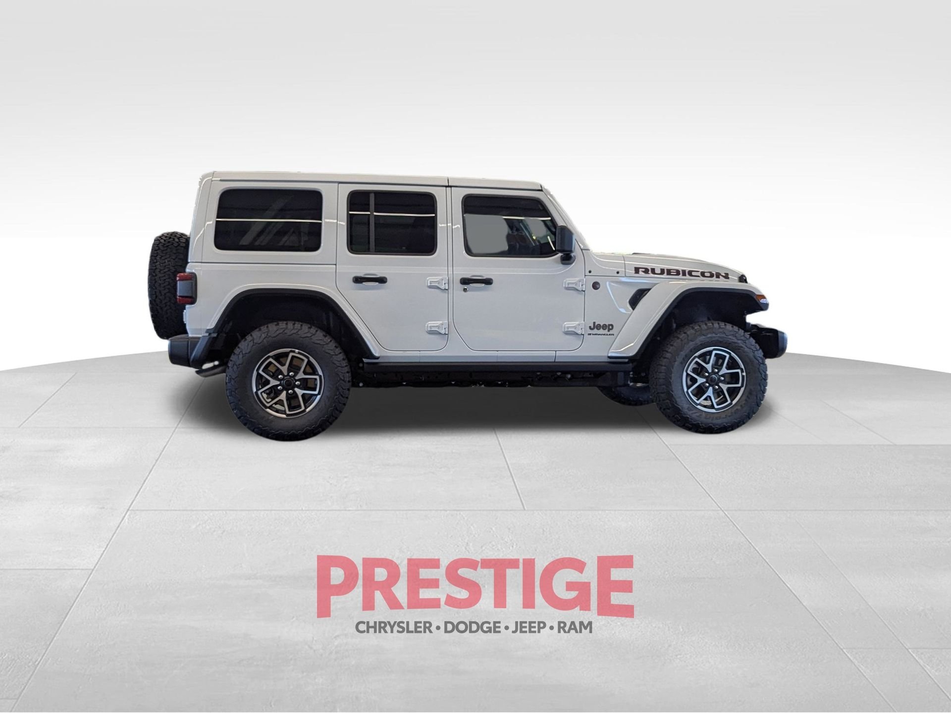 New 2026 Bright White Clearcoat Jeep Rubicon image 4