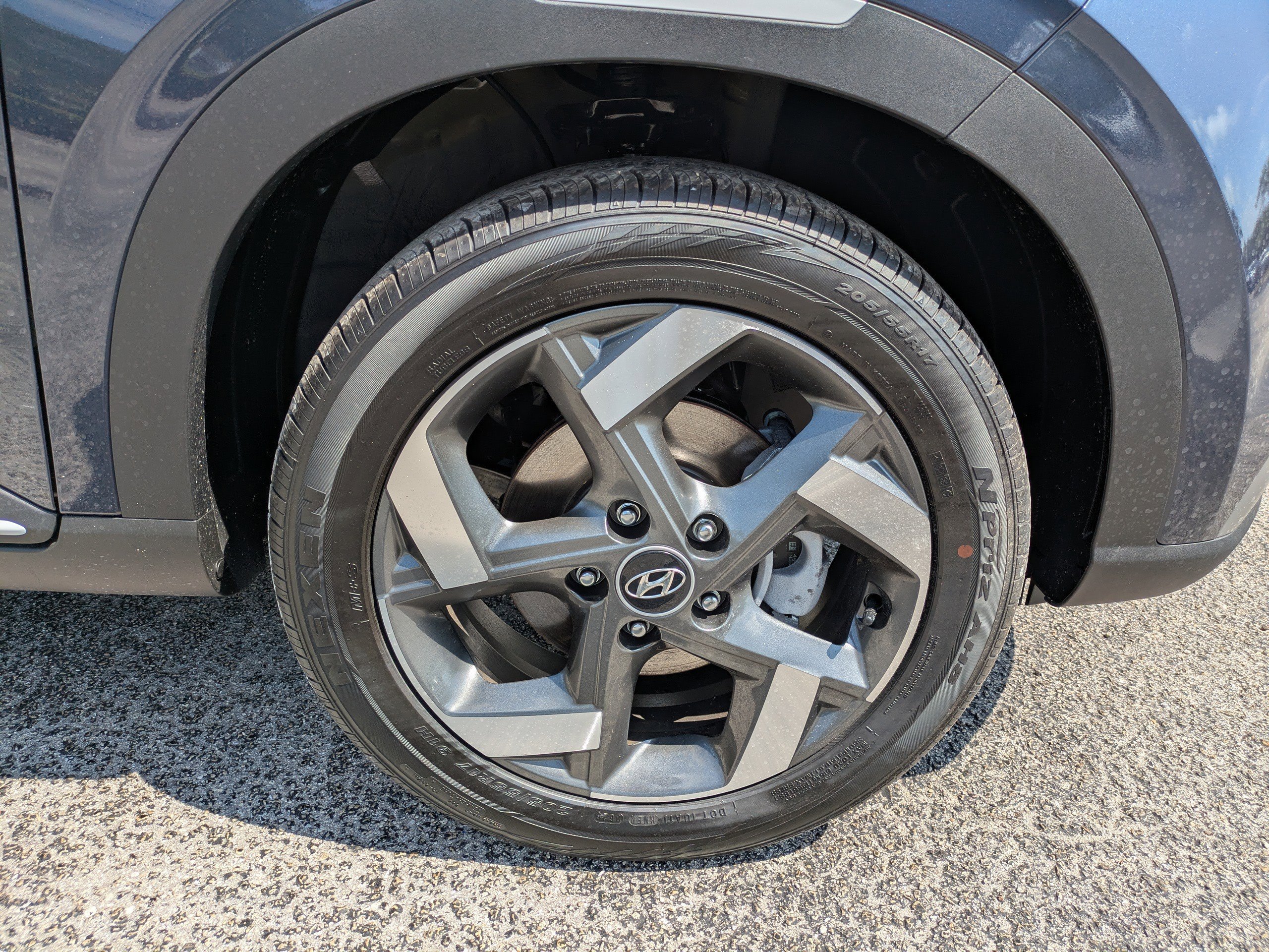 New 2026 Denim w/White Roof Hyundai SEL w/Two-Tone Roof image 9
