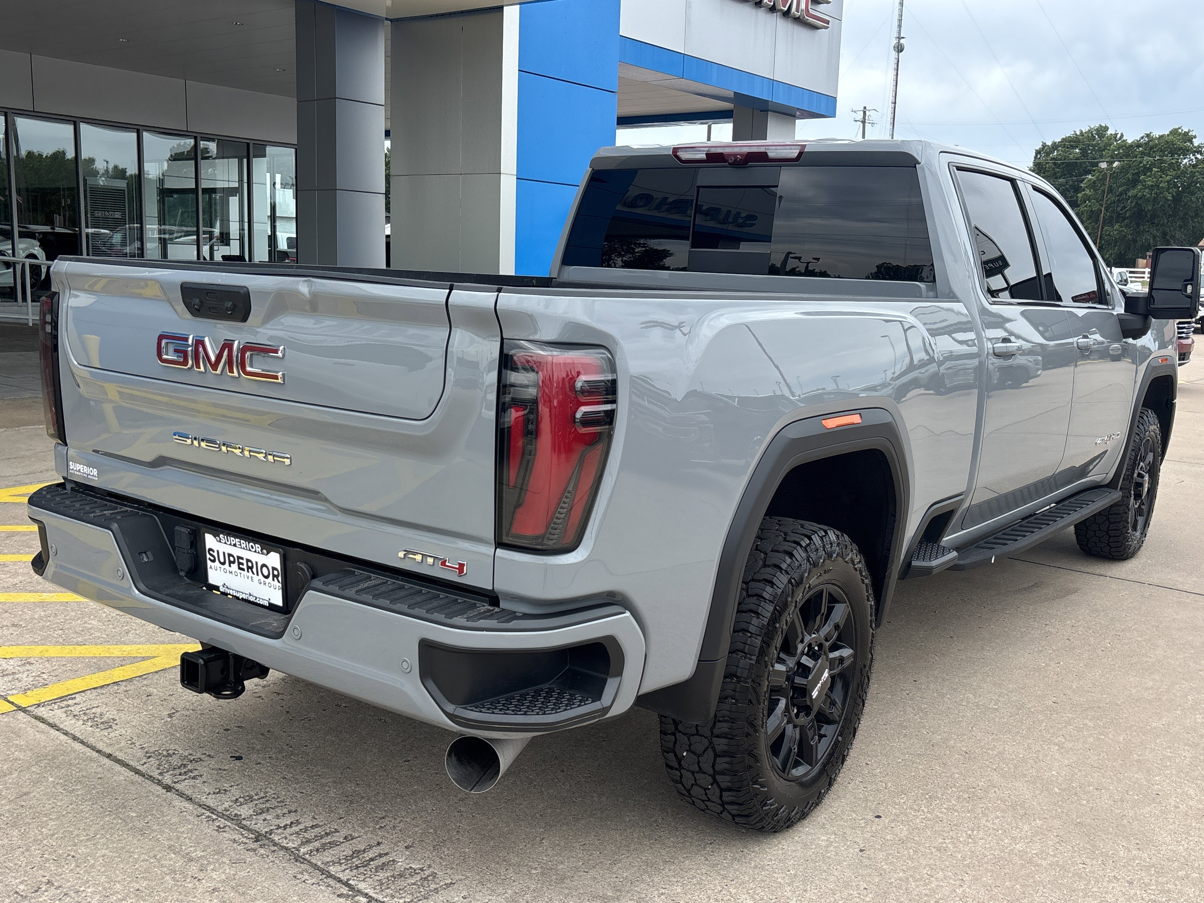 Used 2024 Thunderstorm Gray GMC AT4 image 3