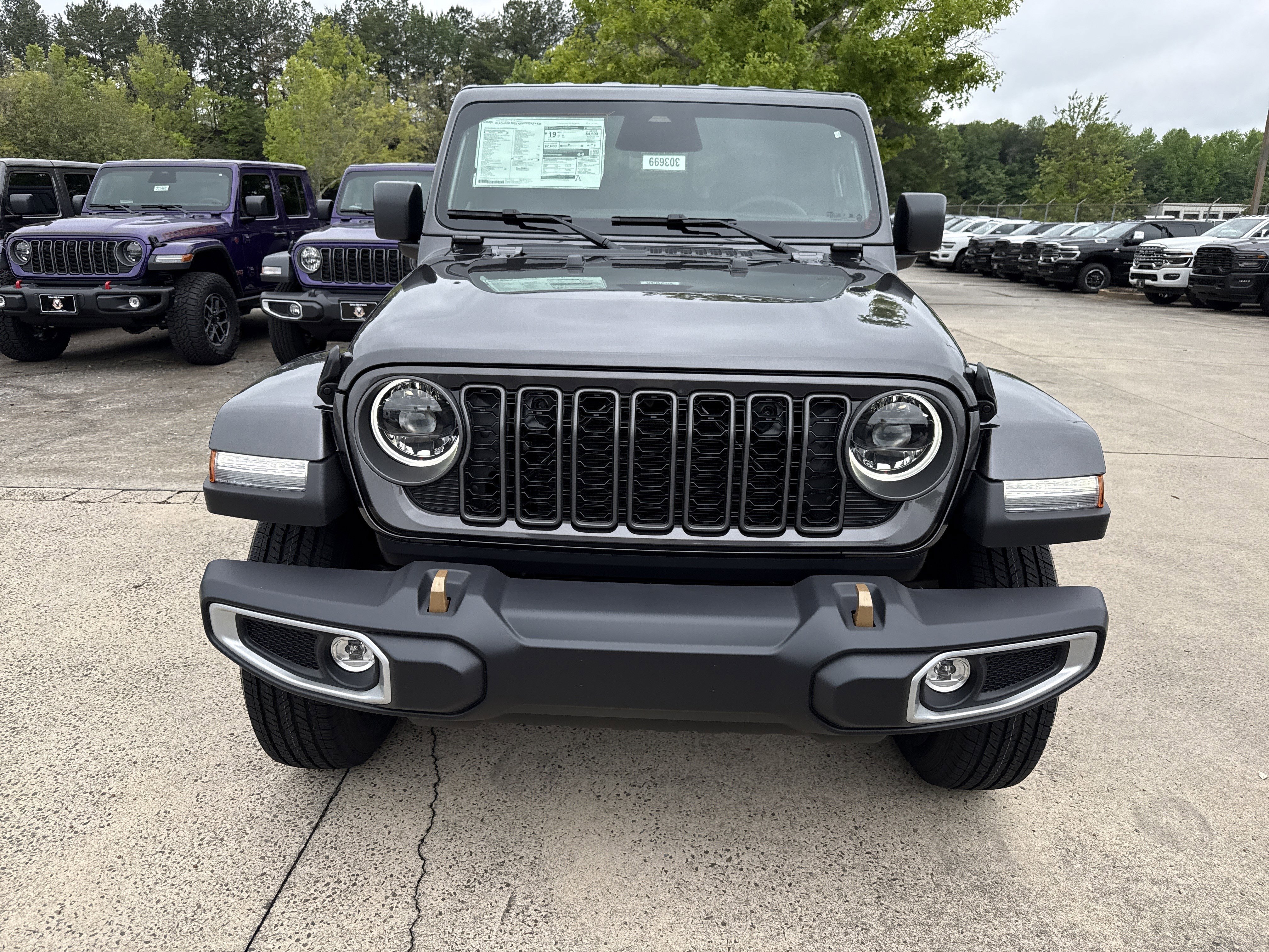 New 2026 Granite Crystal Metallic Clearcoat Jeep 85th Anniversary Edition image 2