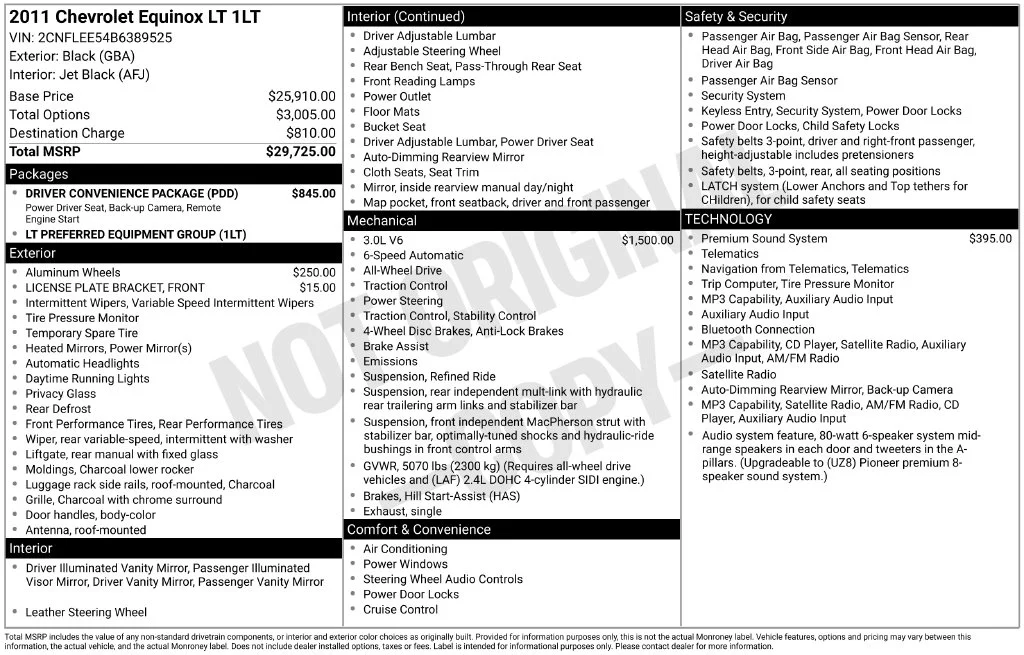 Used 2011 Black Chevrolet LT image 35