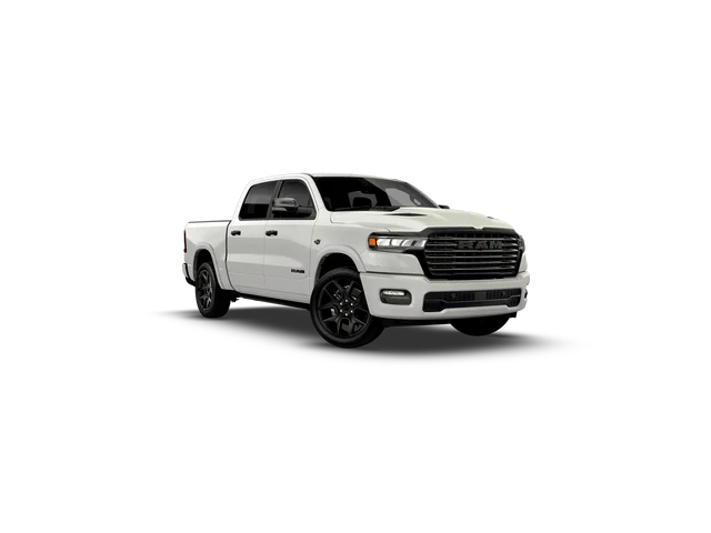 New 2026 Bright White Clear-Coat Exterior Paint RAM Laramie image 11