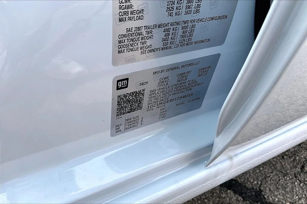New 2026 White Chevrolet LTZ image 10