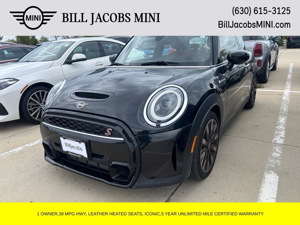 Certified Used 2024 Midnight Black MINI Iconic image 1