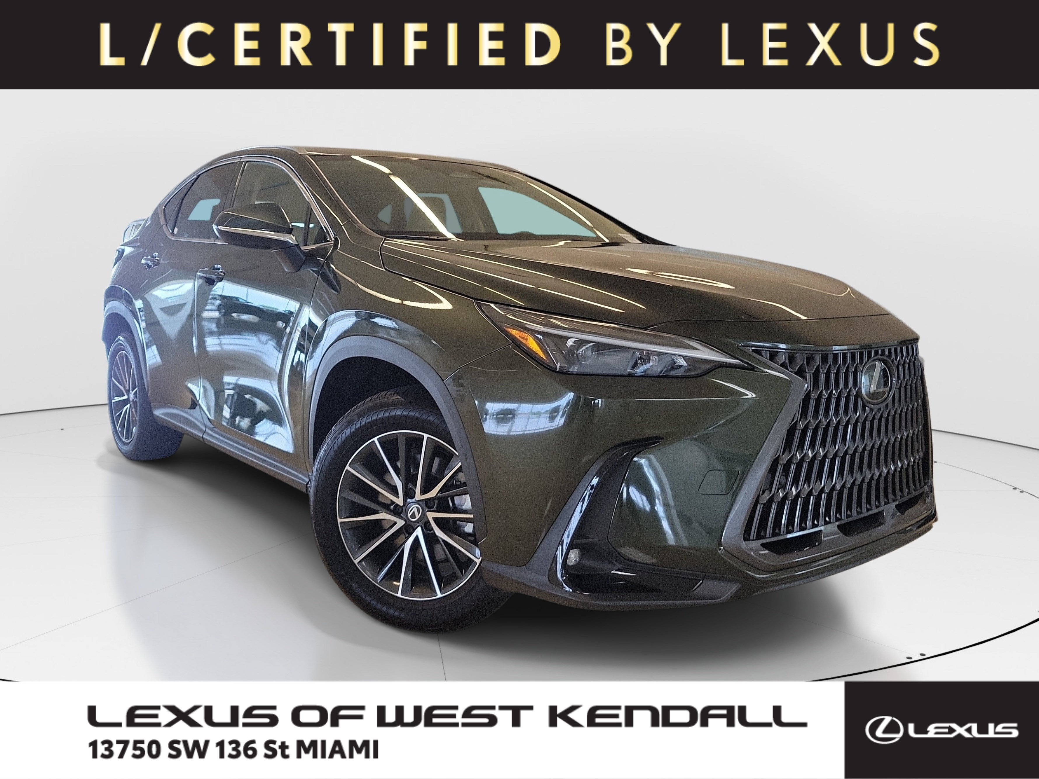 Certified Used 2026 Green Pearl Lexus NX 350 image 1