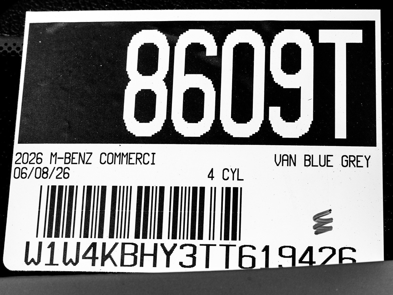 New 2026 Blue Gray Mercedes-Benz 2500 Standard Roof I4 Diesel 144 RWD image 25