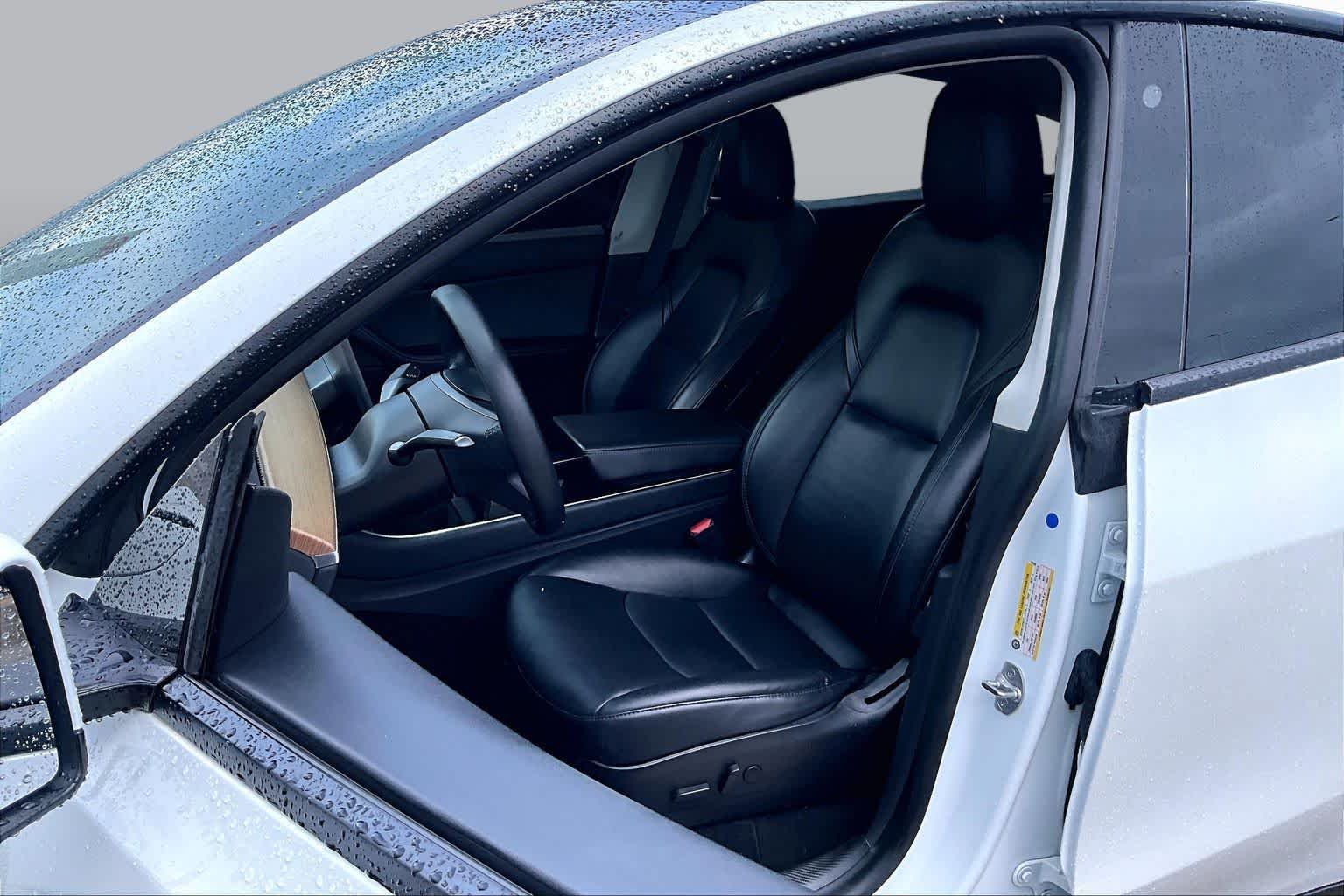Used 2020 Pearl White Multi-Coat Tesla Long Range image 6