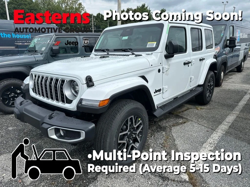 New 2027 Bright White Clearcoat Jeep Sahara image 1