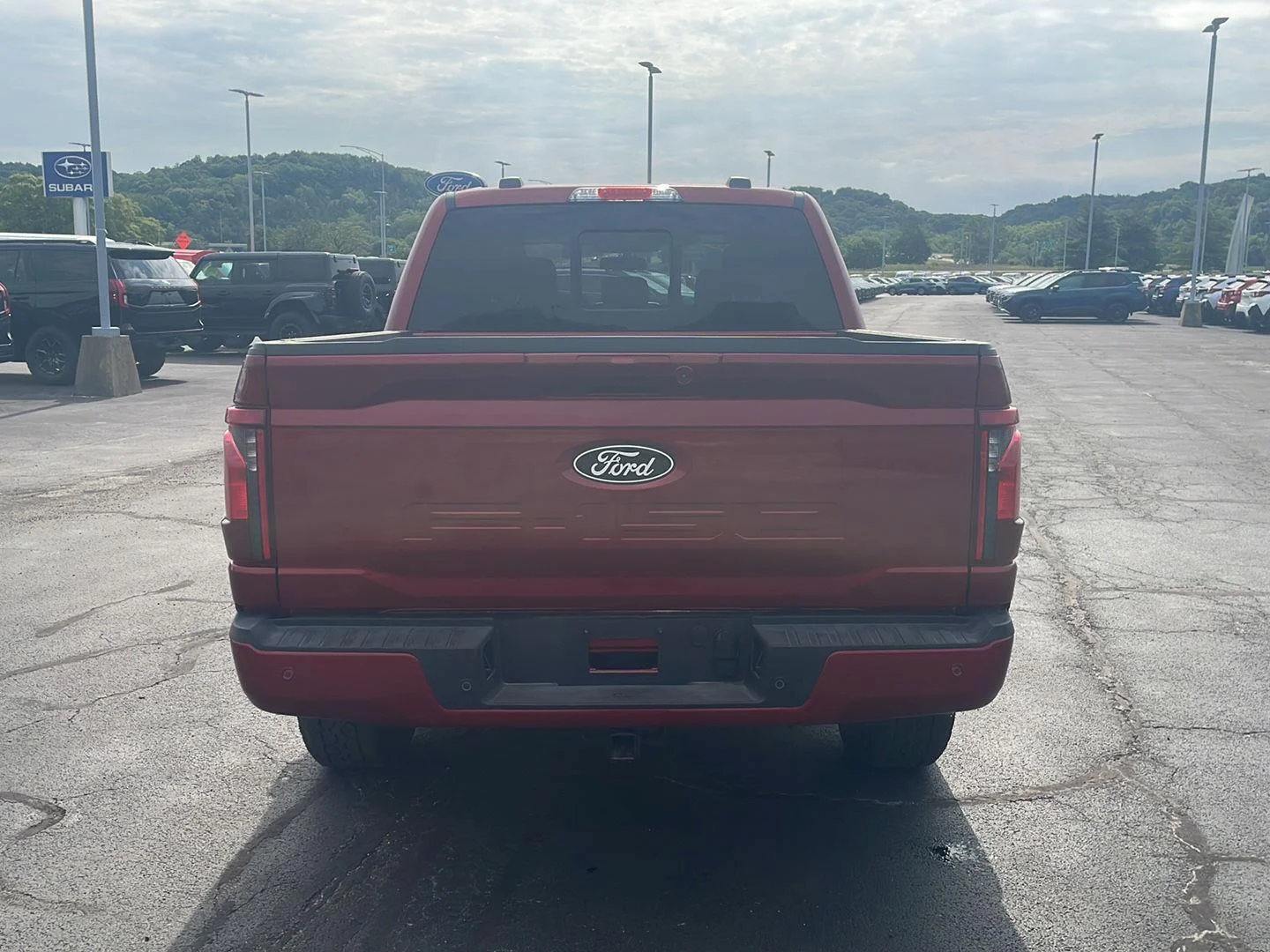 New 2026 Ruby Red Metallic Tinted Clearcoat Ford XLT image 4