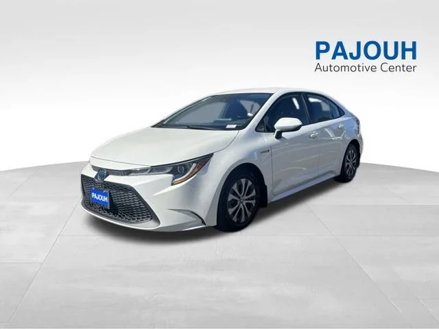Used 2020 White Toyota LE image 1