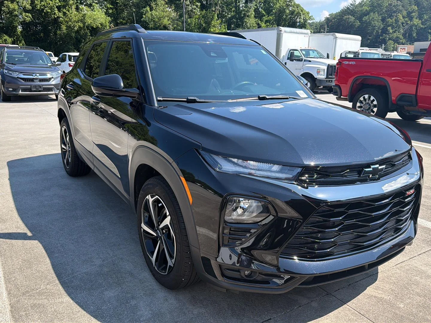Used 2022 Mosaic Black Metallic Chevrolet RS image 3