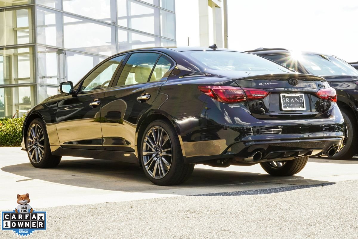 Used 2023 Black INFINITI Red Sport 400 image 11