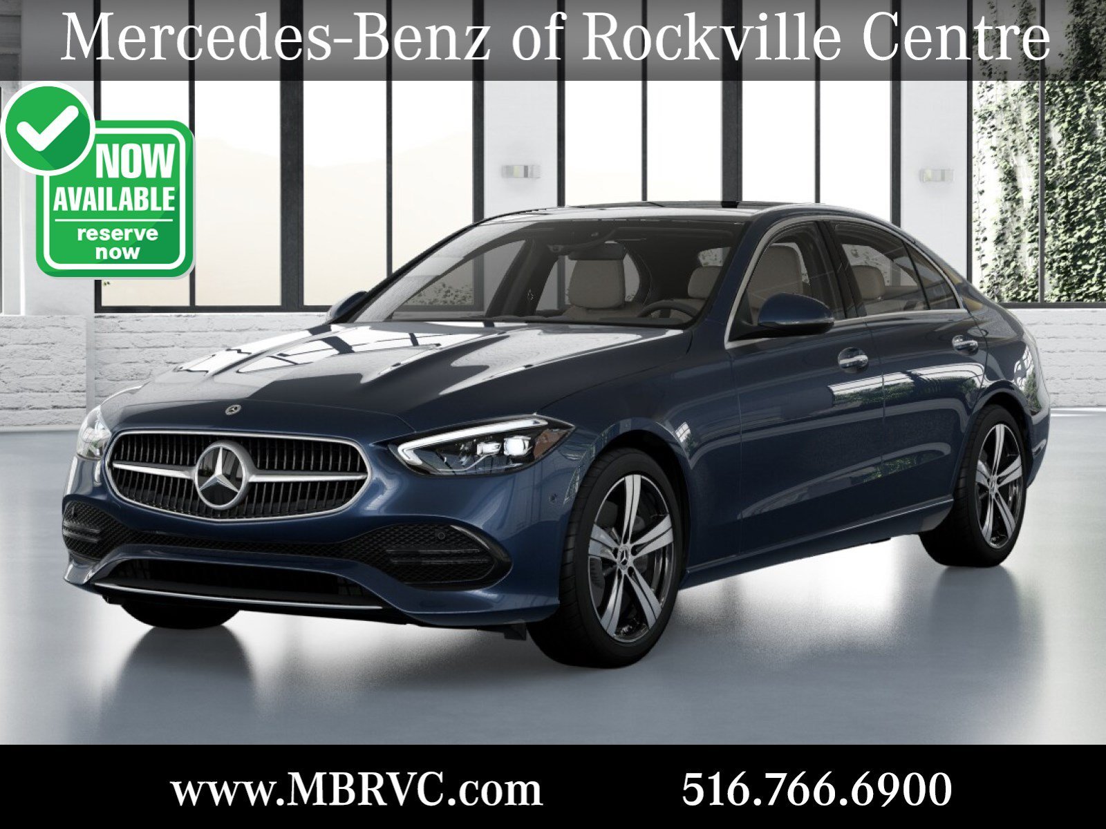 New 2026 Twilight Blue Metallic Mercedes-Benz C 300 image 1
