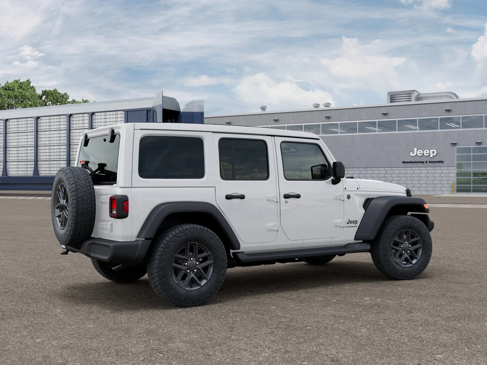 New 2026 Bright White Clearcoat Jeep Sport S image 31