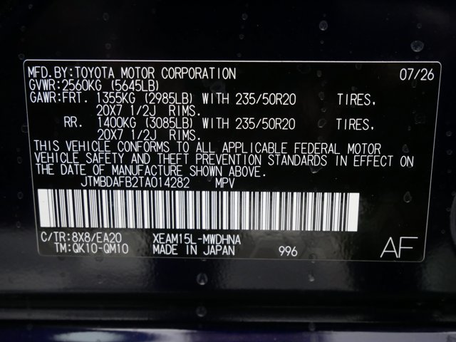 New 2026 Blueprint Toyota Limited image 33