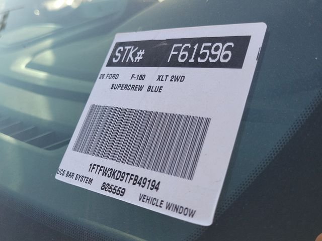 New 2026 Antimatter Blue Metallic Ford XLT image 30