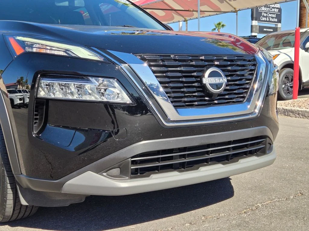 Certified Used 2023 Black Nissan SV image 2