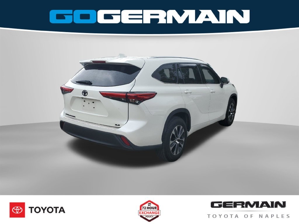 Used 2021 White Toyota XLE image 9