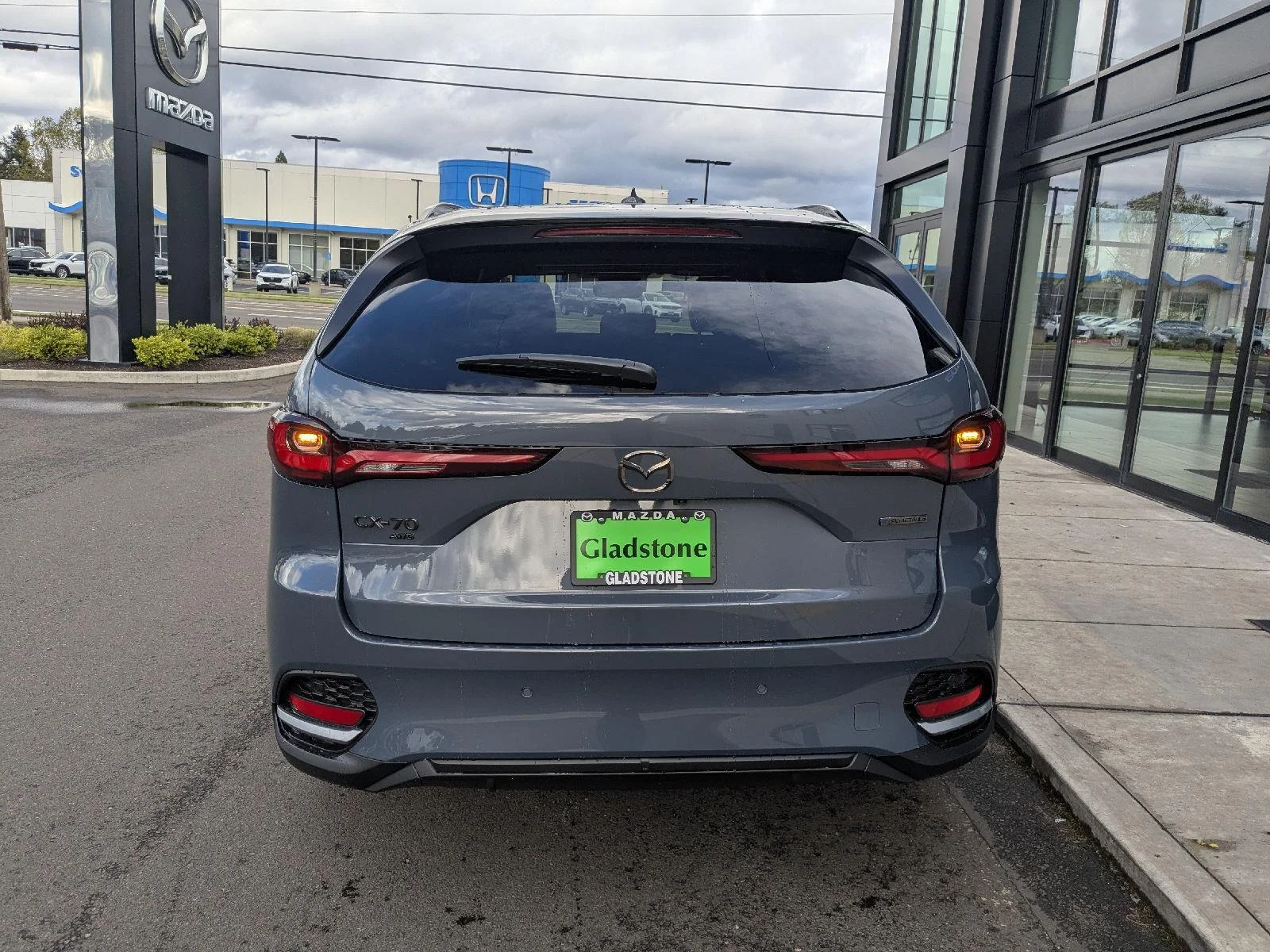 New 2026 47C POLYMETAL GRAY METALLIC Mazda 3.3 Turbo Premium Plus AWD image 5