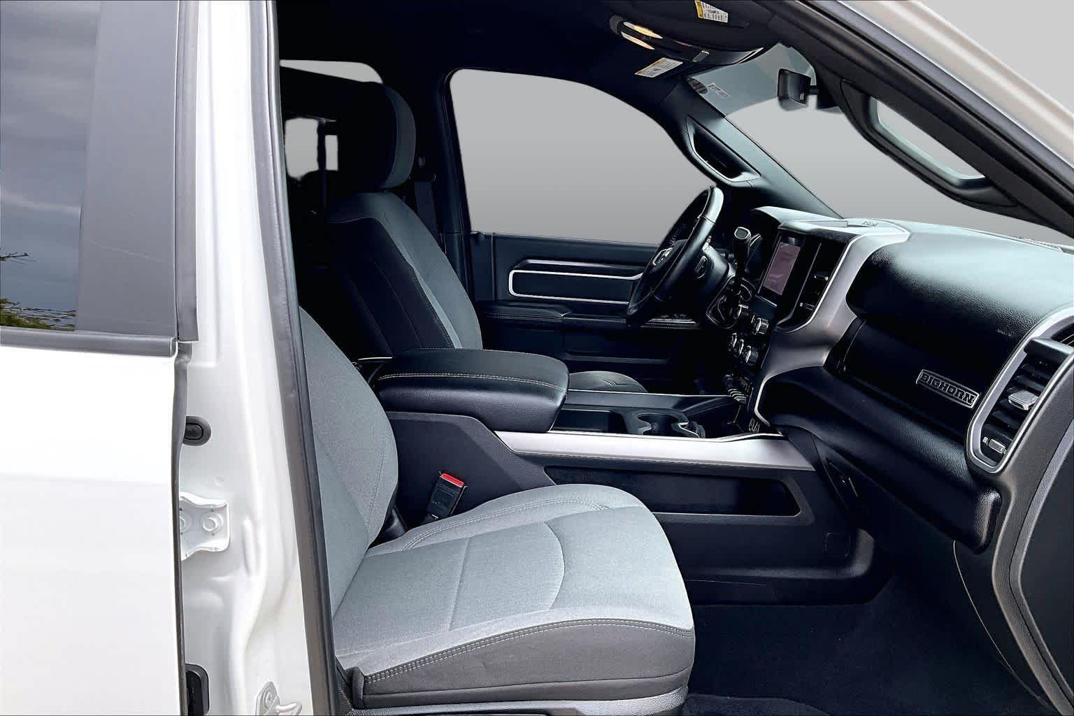 Used 2024 Bright White Clearcoat Ram Big Horn image 8
