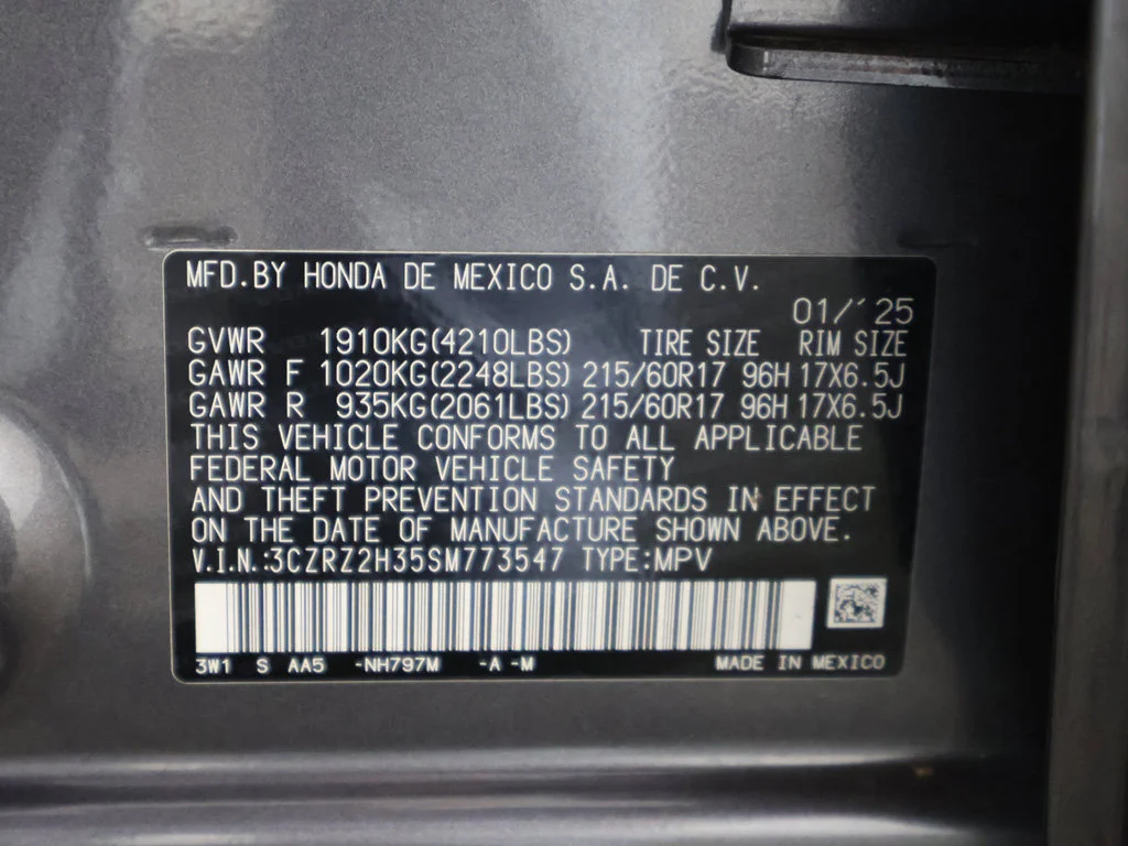 Certified Used 2025 Modern Steel Metallic Honda LX image 46