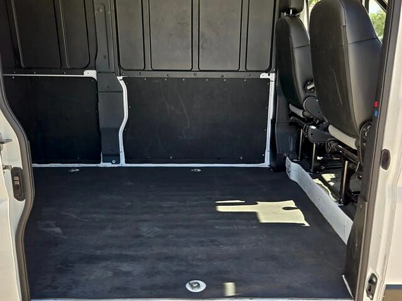 Used 2024 Bright White Clearcoat Ram Cargo Van Tradesman High Roof 159" WB w/Pass Seat image 15