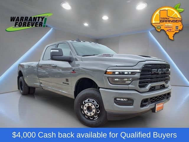 New 2026 Ceramic Gray Clear-Coat Exterior Paint RAM Laramie image 1
