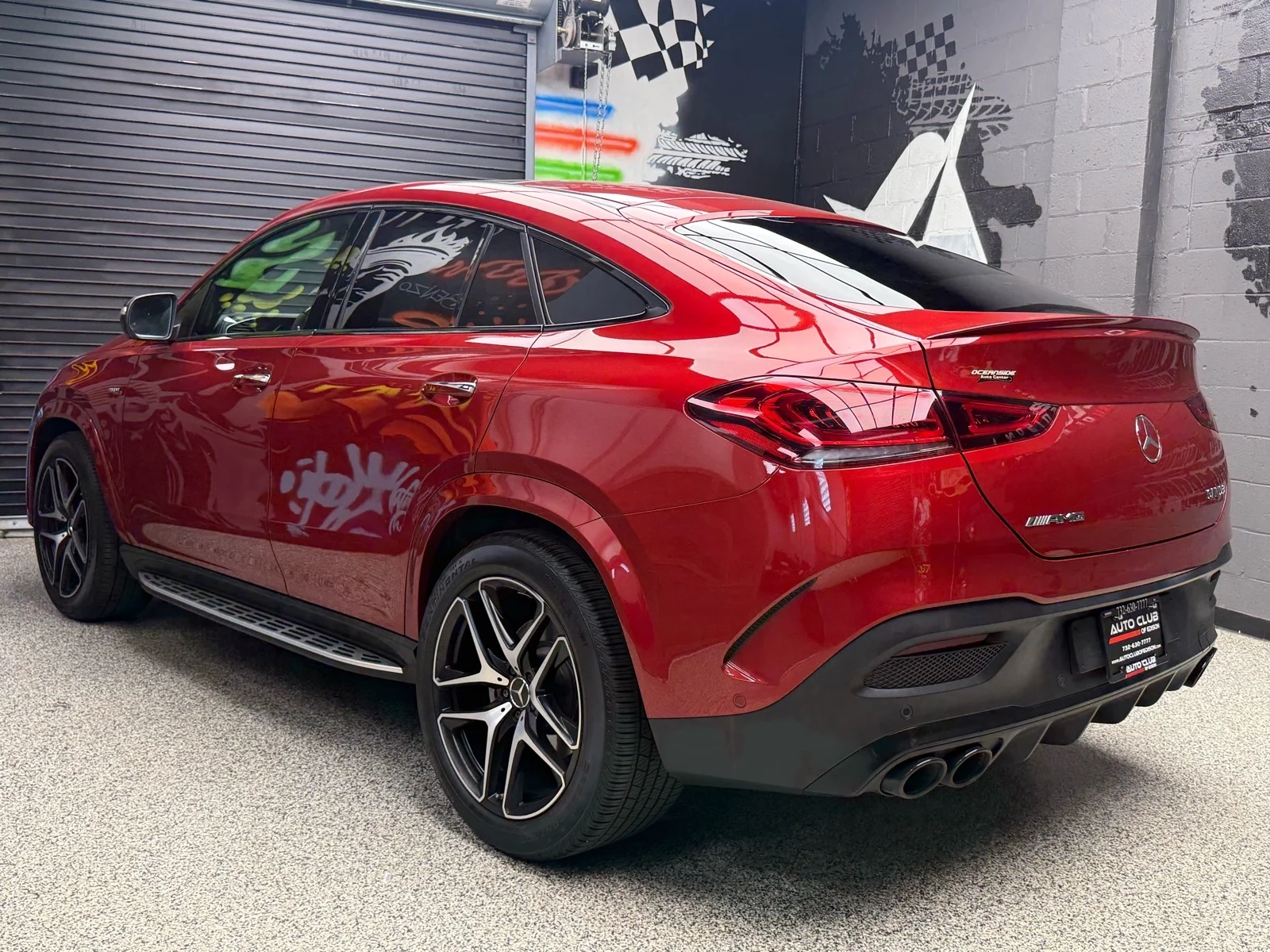 Used 2023 Manufaktur Cardinal Red Metallic (996) Mercedes-Benz GLE COUPE AMG 53 image 4