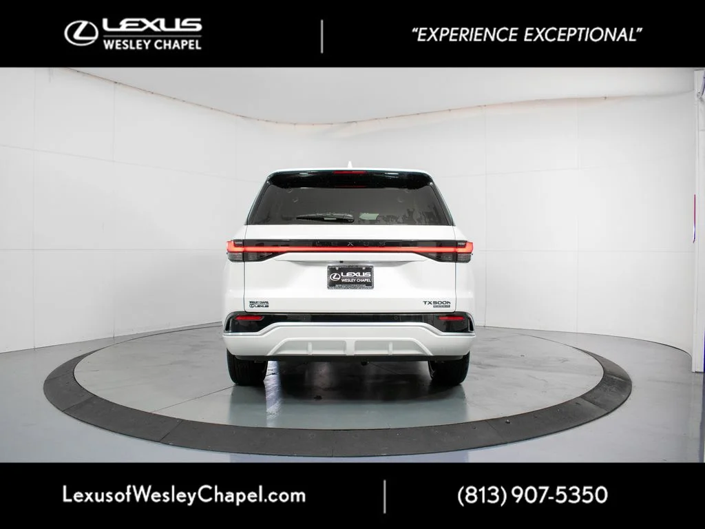 New 2026 Wind Chill Pearl Lexus TX 500h F SPORT PERFORMANCE PREMIUM AWD image 3