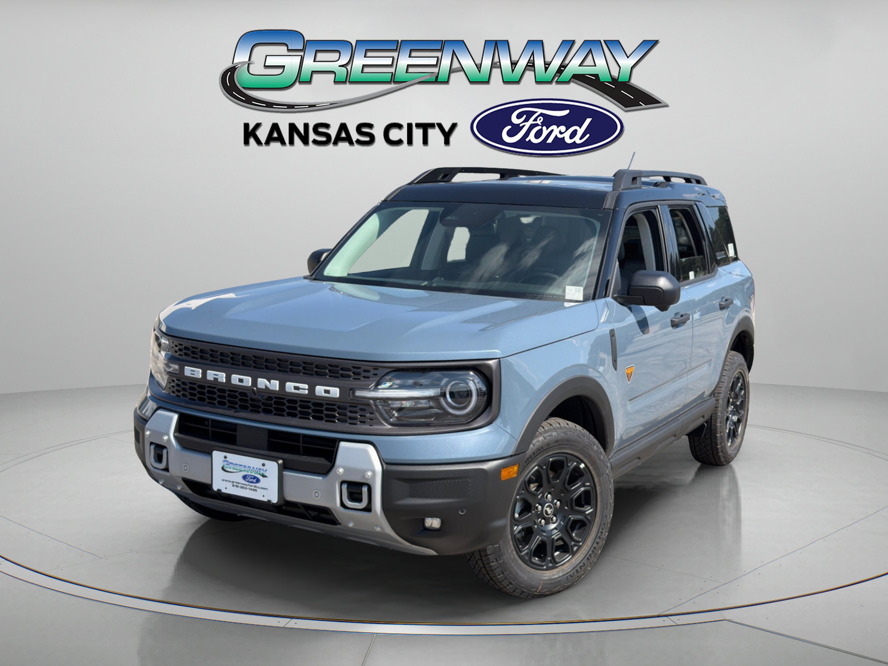 New 2026 Azure Gray Metallic Tri-Coat Ford Badlands® image 3