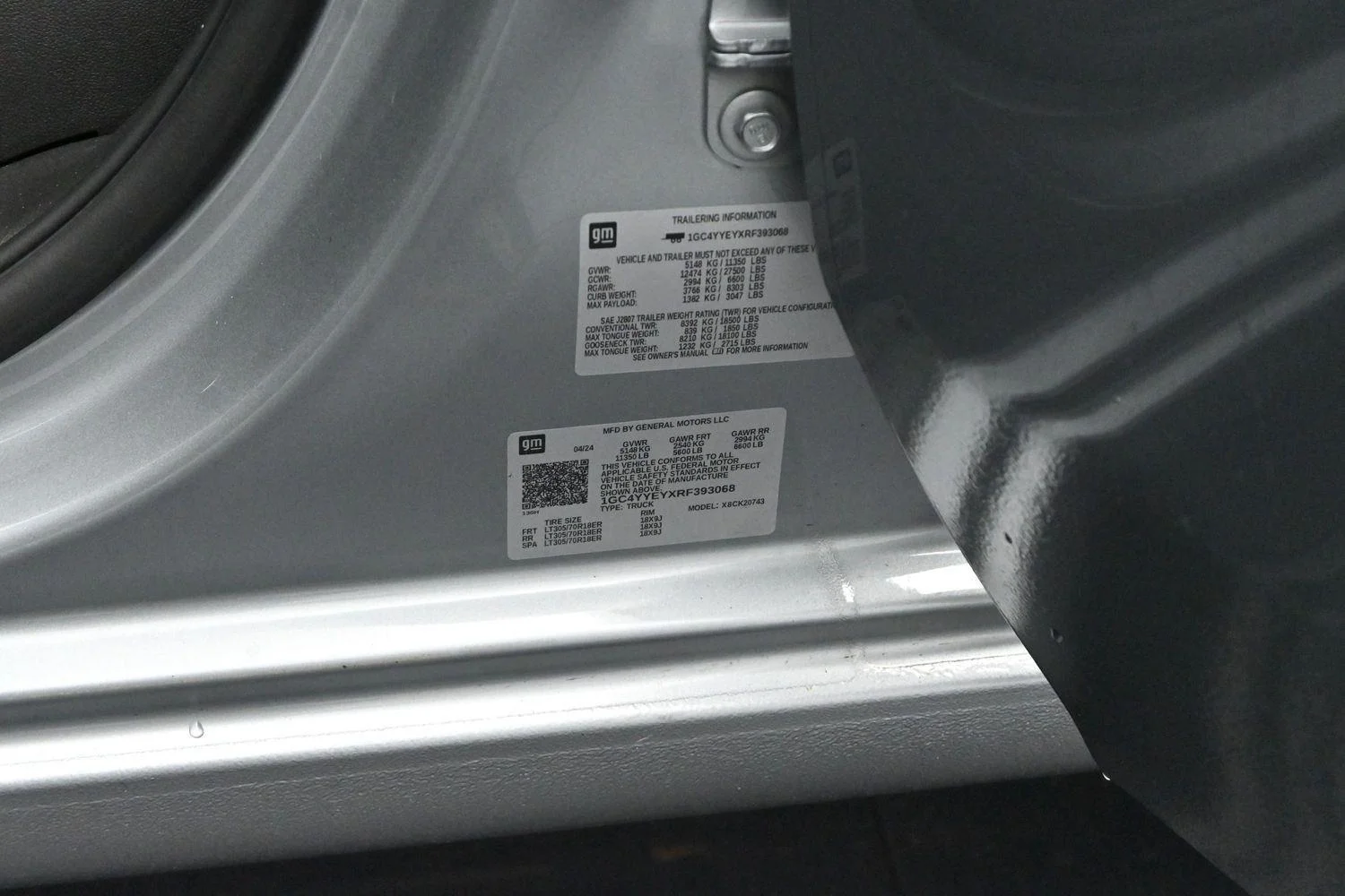 Used 2024 Sterling Gray Metallic Chevrolet ZR2 image 38