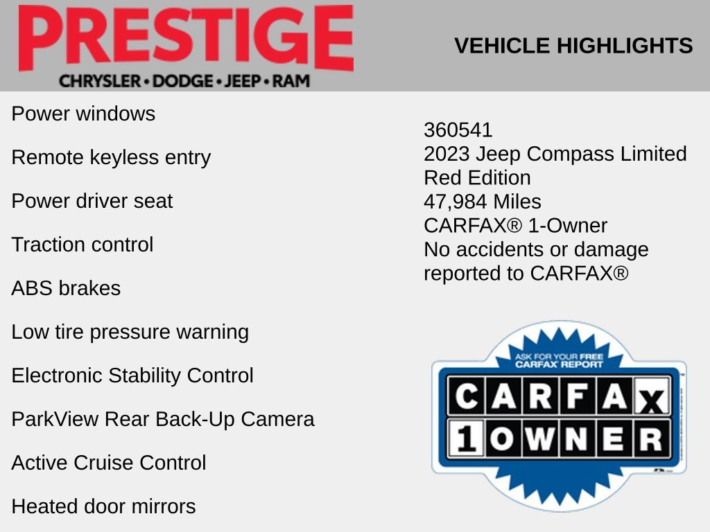 2023 Jeep Compass (RED) Edition - Photo 6