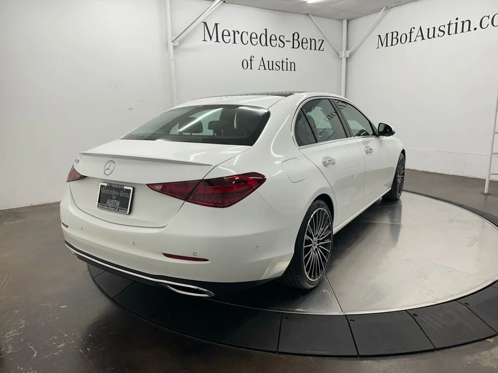 New 2026 White Mercedes-Benz C 300 image 7