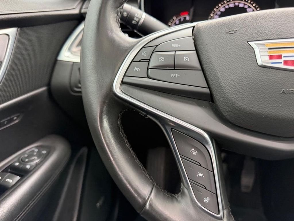 Used 2018 Dark Granite Metallic Cadillac Premium Luxury FWD image 14
