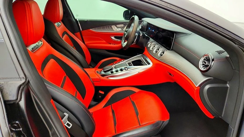 Used 2023 MANUFAKTUR Graphite Grey Magno Mercedes-Benz AMG® GT 43 4-Door Coupe w/ Nappa Leather & Driver Assistance Pkg image 26