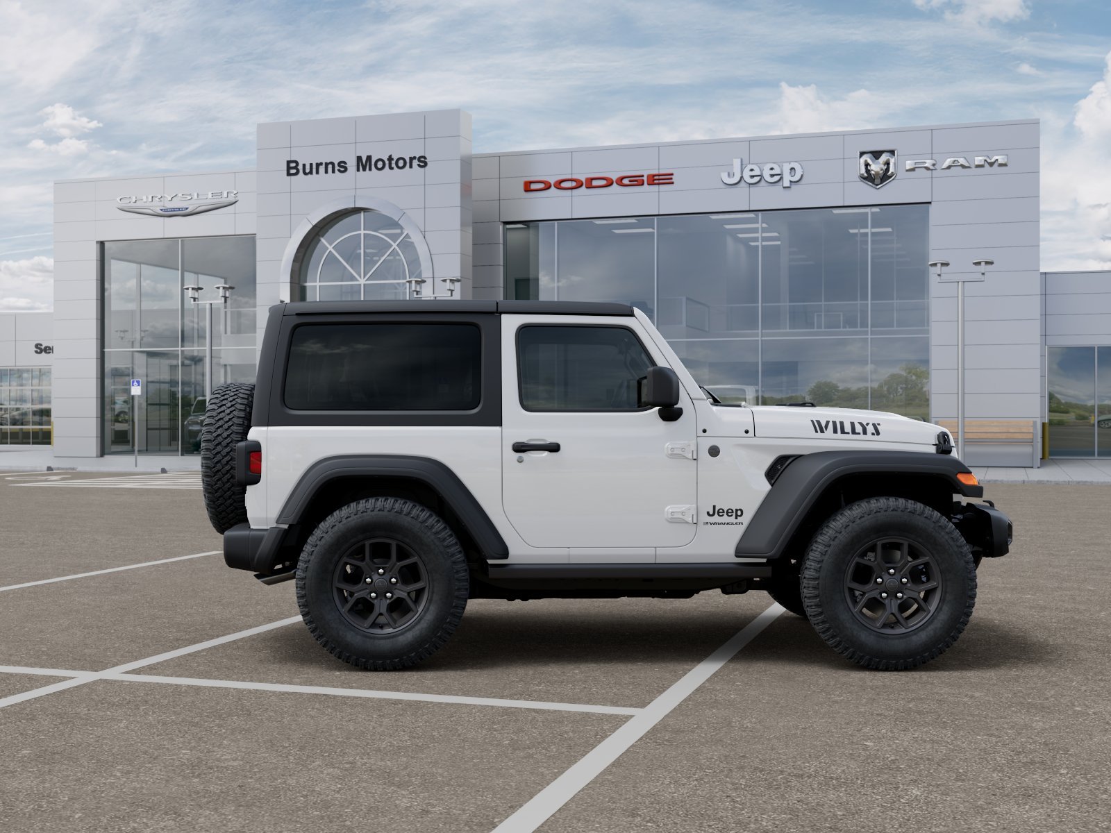 New 2026 Bright White Clearcoat Jeep Willys 2-Door image 47