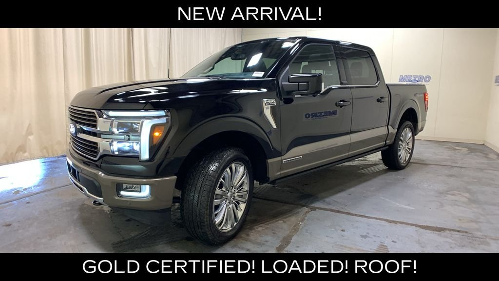 Certified Used 2025 Black Metallic Ford King Ranch image 7