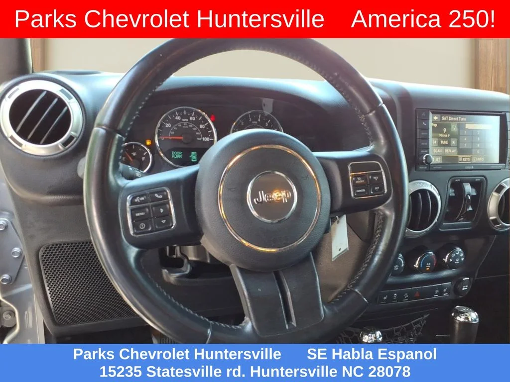 Certified Used 2017 Silver Jeep Unlimited Sahara image 3