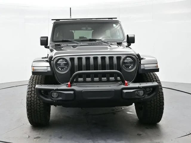 Used 2020 Granite Crystal Metallic Clearcoat Jeep Rubicon image 2