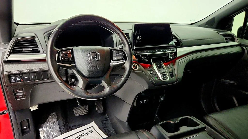 Used 2025 Radiant Red Metallic II Honda Sport-L Automatic image 13